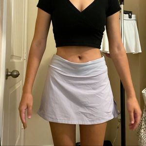 purple lululemon skirt
